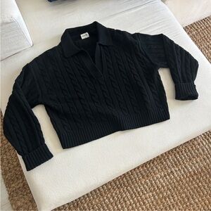 Aritzia Sunday Best Lottie Sweater Black M